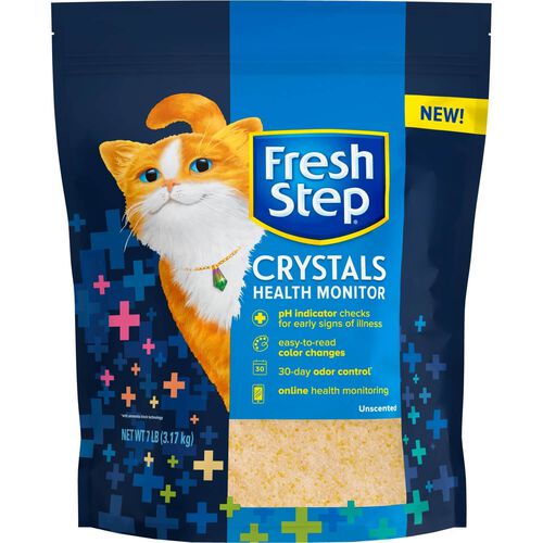 Fresh Step Crystals Health Monitoring Cat Litter
