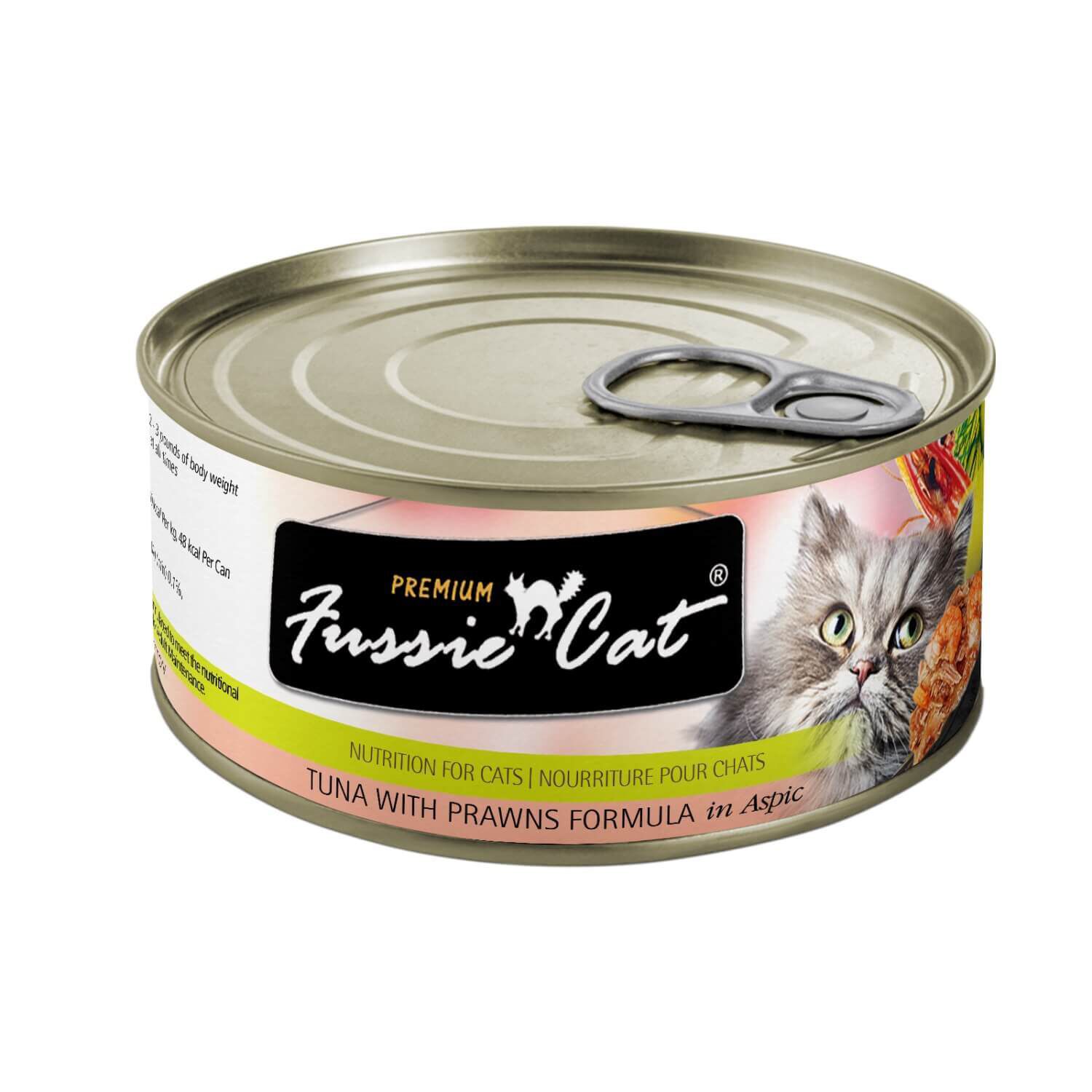 Fussie Cat Premium Tuna With Prawns In Aspic Wet Cat Food