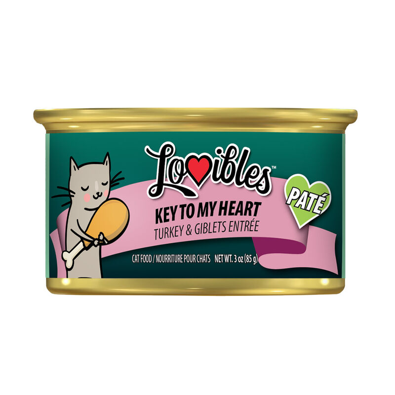 Key To My Heart Turkey & Giblets Entree Pate Cat Food