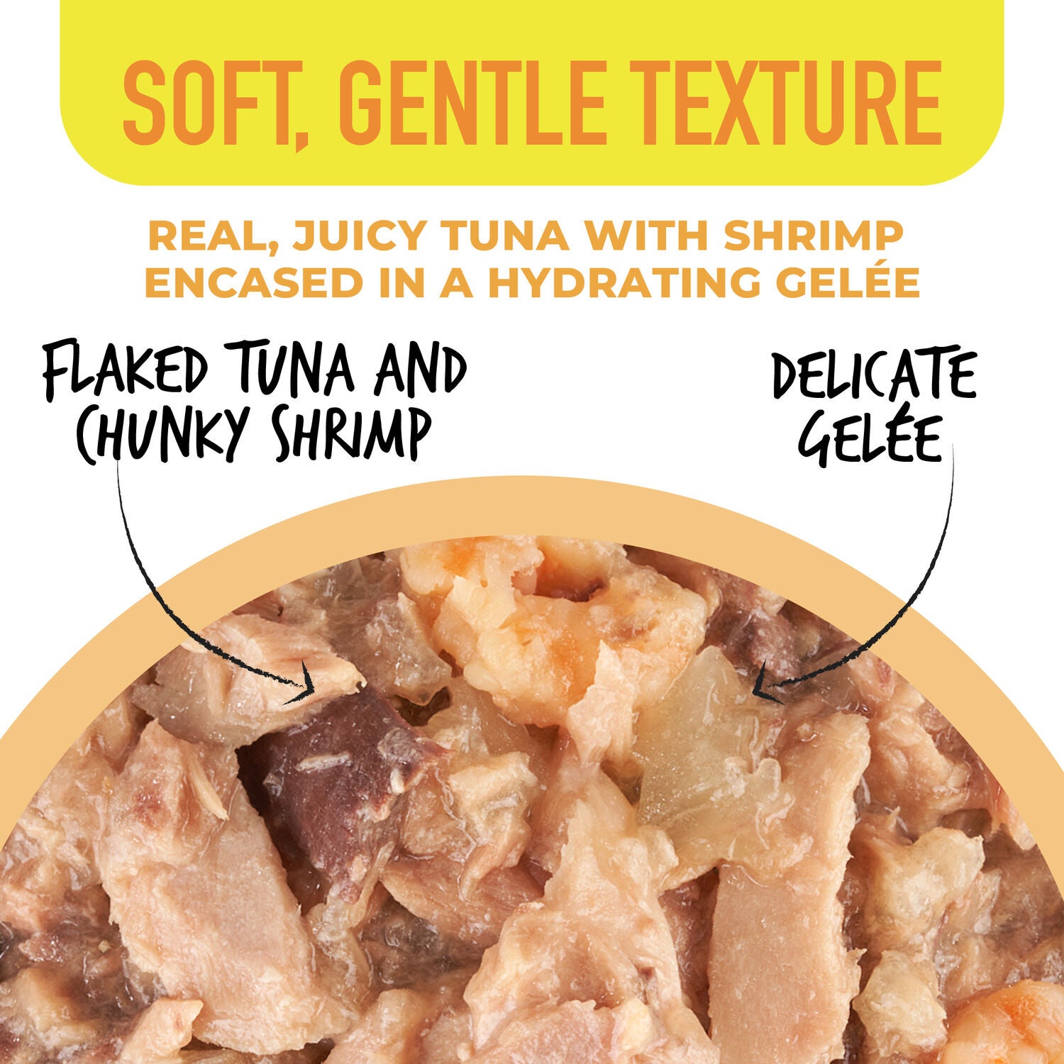 Tiki Cat Gelee Wet Cat Food, Tuna & Shrimp, 2.8 Oz. Pouch