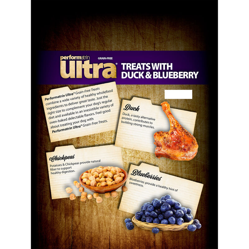 Performatrin Ultra Grain Free Duck & Blueberry Baked Small Dog Treat