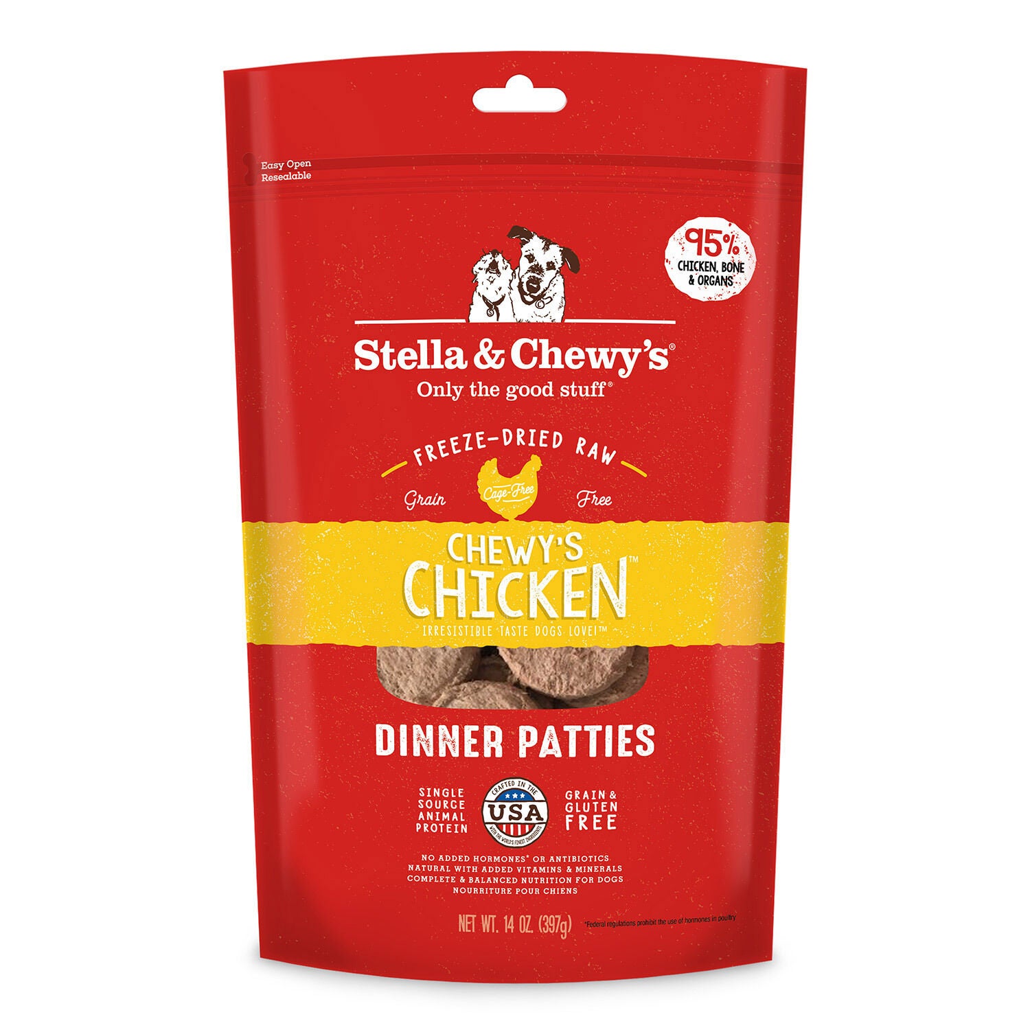 Stella and chewy store kibble feeding chart