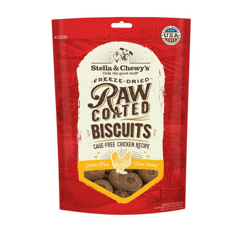 Raw Coated Biscuits Cage Free Chicken Recipe Dog Treats image number 1