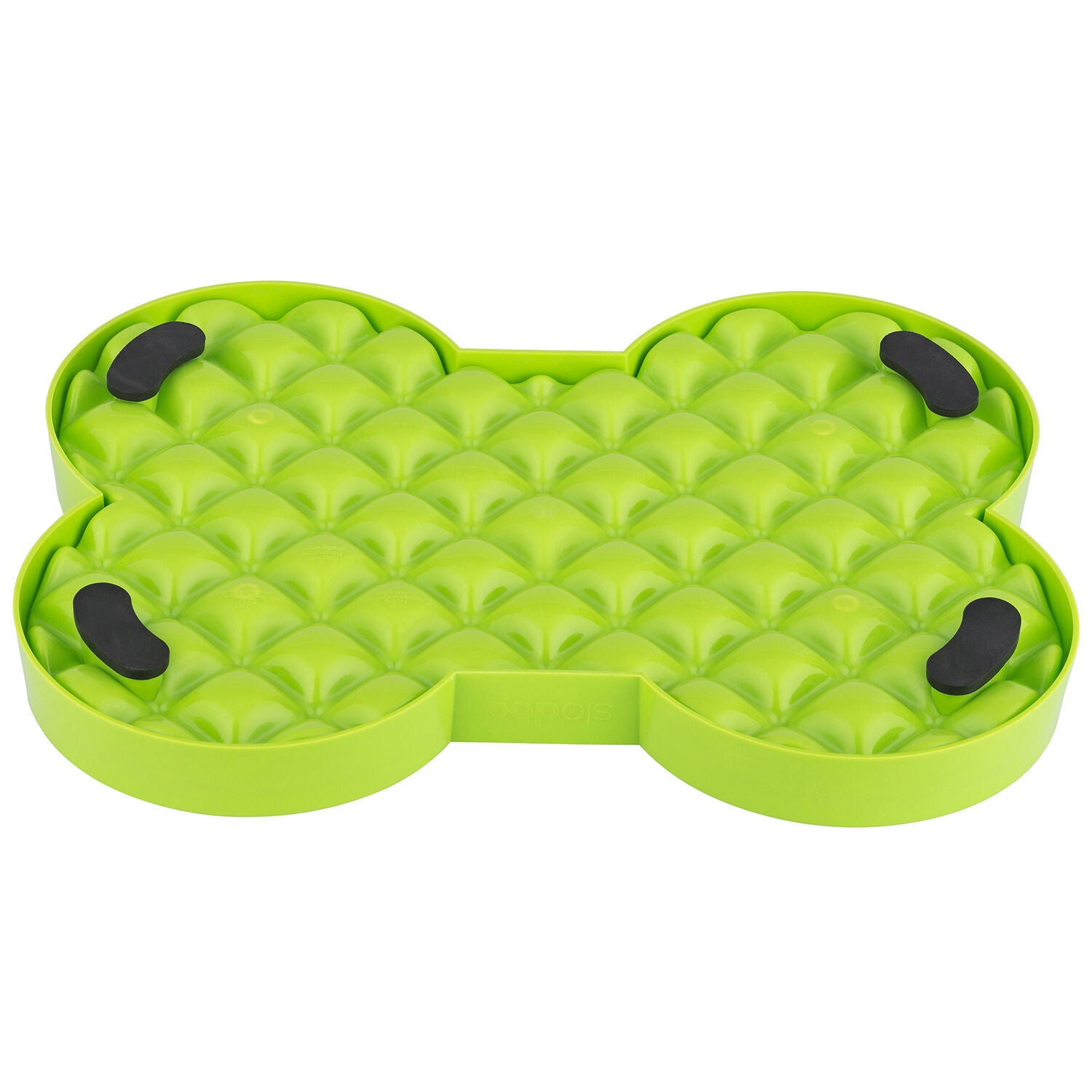 Lickimat Slodog Lickmat & Slow Feeder For Dogs - Green
