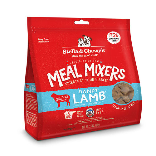 Stella & Chewy'S Freeze Dried Raw Meal Mixers Dog Food Topper, Dandy Lamb Recipe