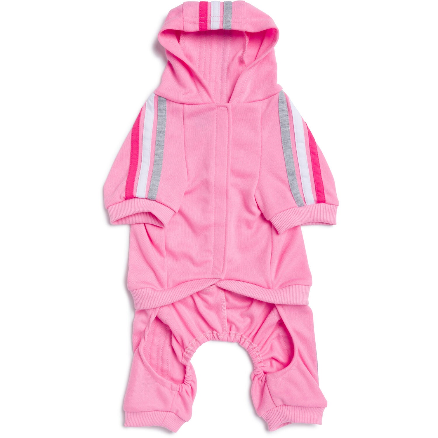 Fabdog Pink Jersey Jogger Dog Track Suit, Extra Large
