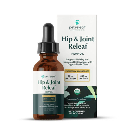 Hip And Joint Releaf Cbd Hemp Oil Organic