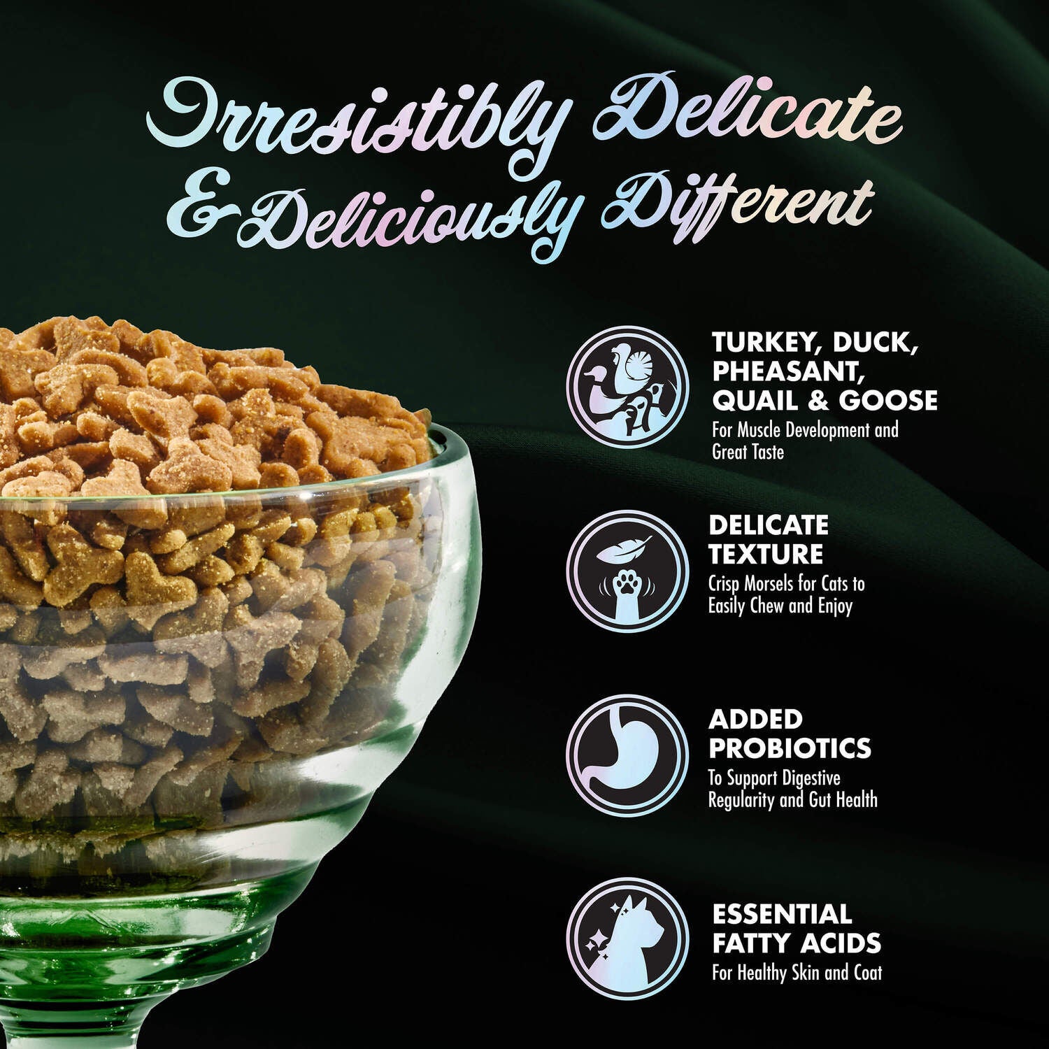 Fromm Purrsnickitty Game Bird Grandeur Dry Cat Food, 10-Lb
