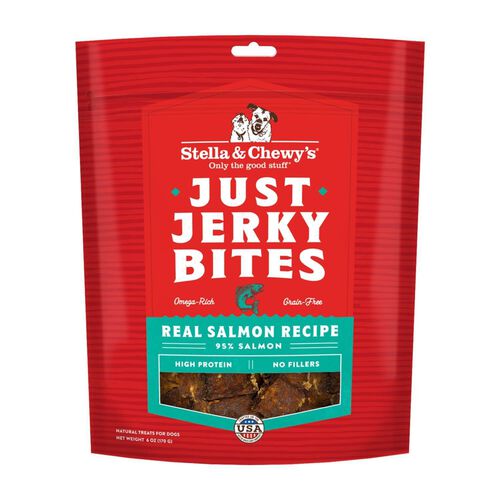 Just Jerky Bites Salmon Dog Treats