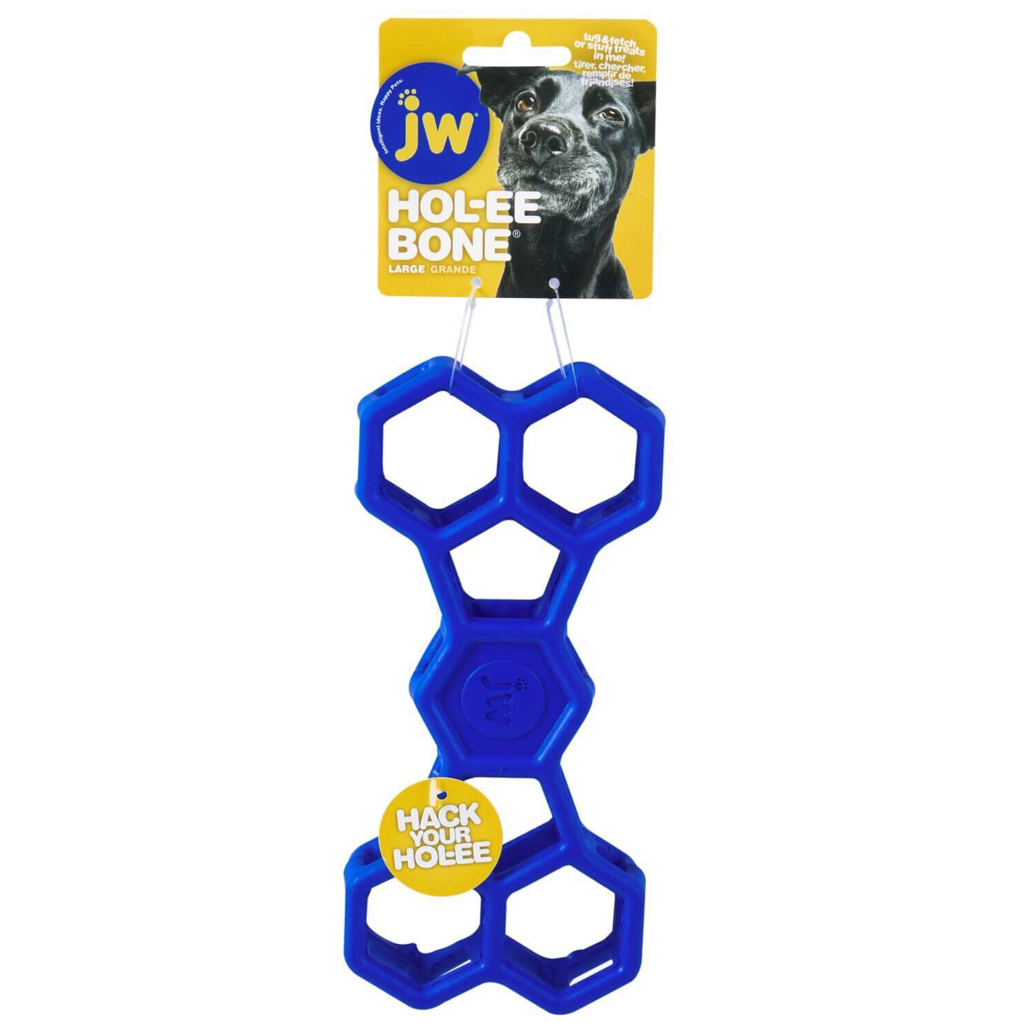 Jw Pet Hol-Ee Bone Durable Dog Toy, Large