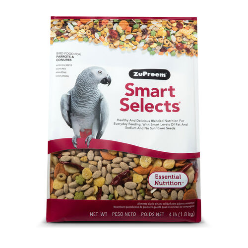 Smart Selects For Parrots & Conures Bird Food