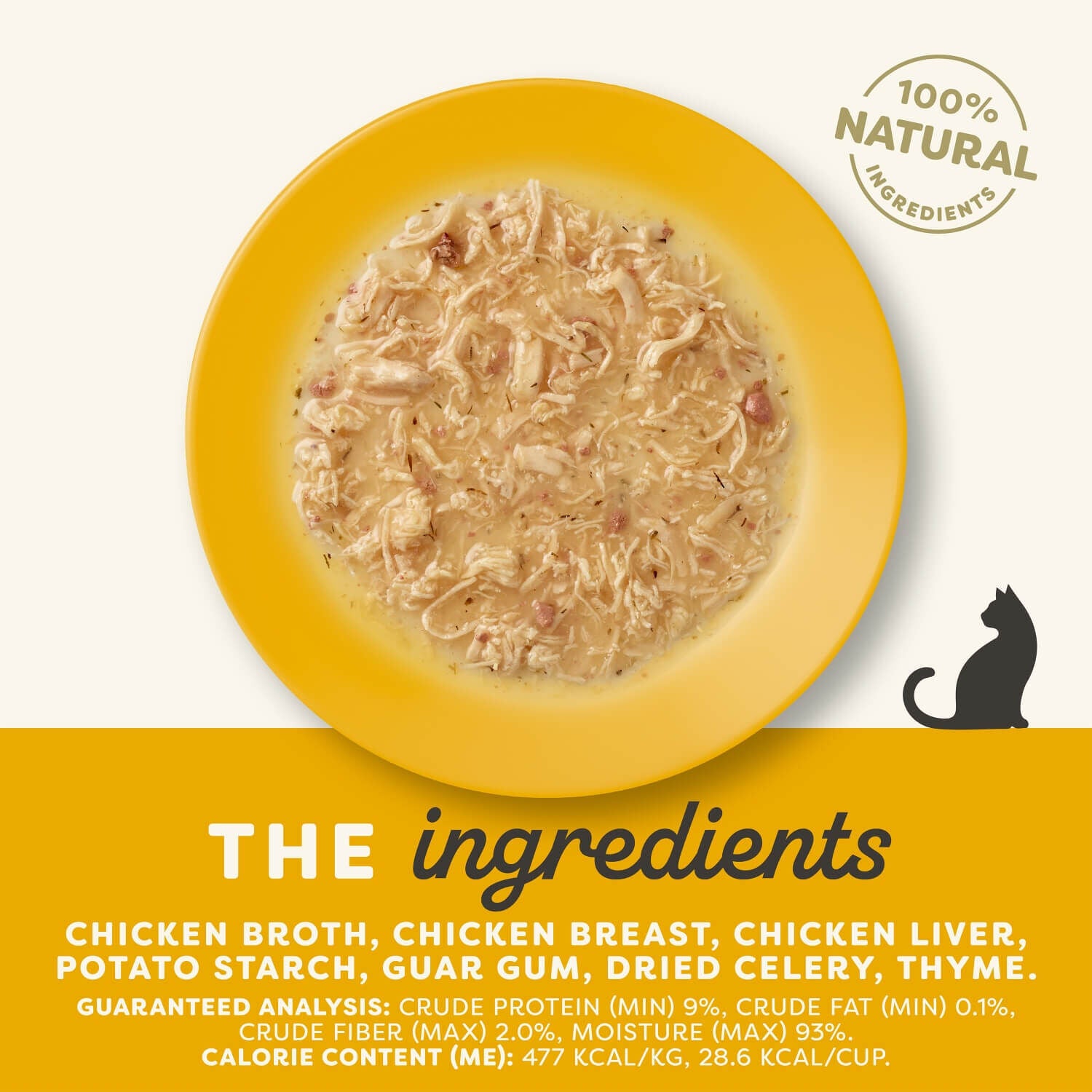 Applaws Natural Chicken Breast Recipe In Gravy Wet Cat Food, 2.12-Oz