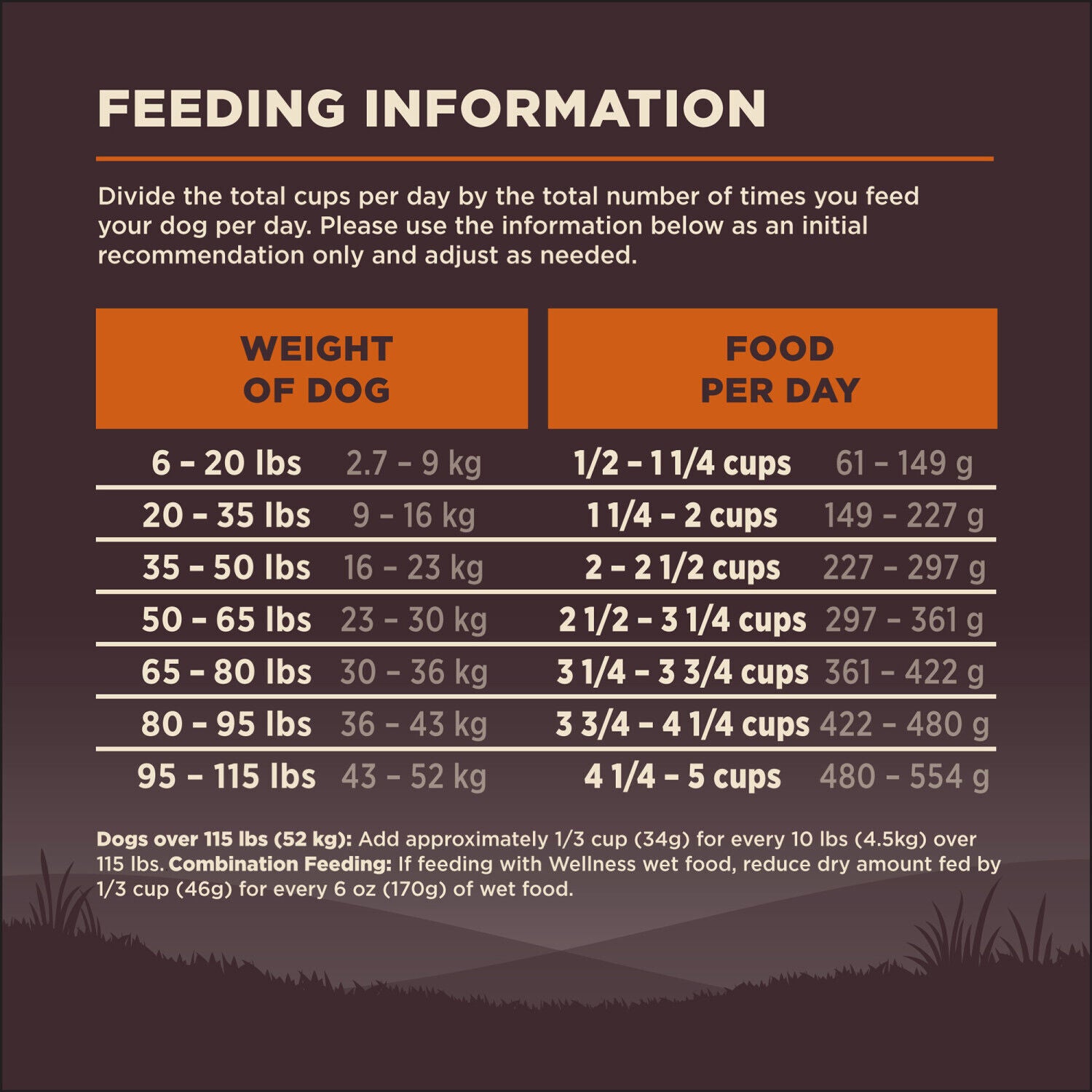 Wellness Core Dry Dog Food, Grain-Free, High Protein, Natural, Original Turkey & Chicken Recipe, 4-Pound Bag