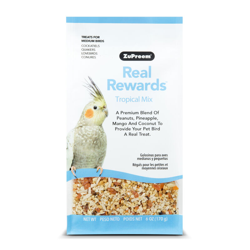 Real Rewards Tropical Mix For Medium Birds Bird Treat image number 1