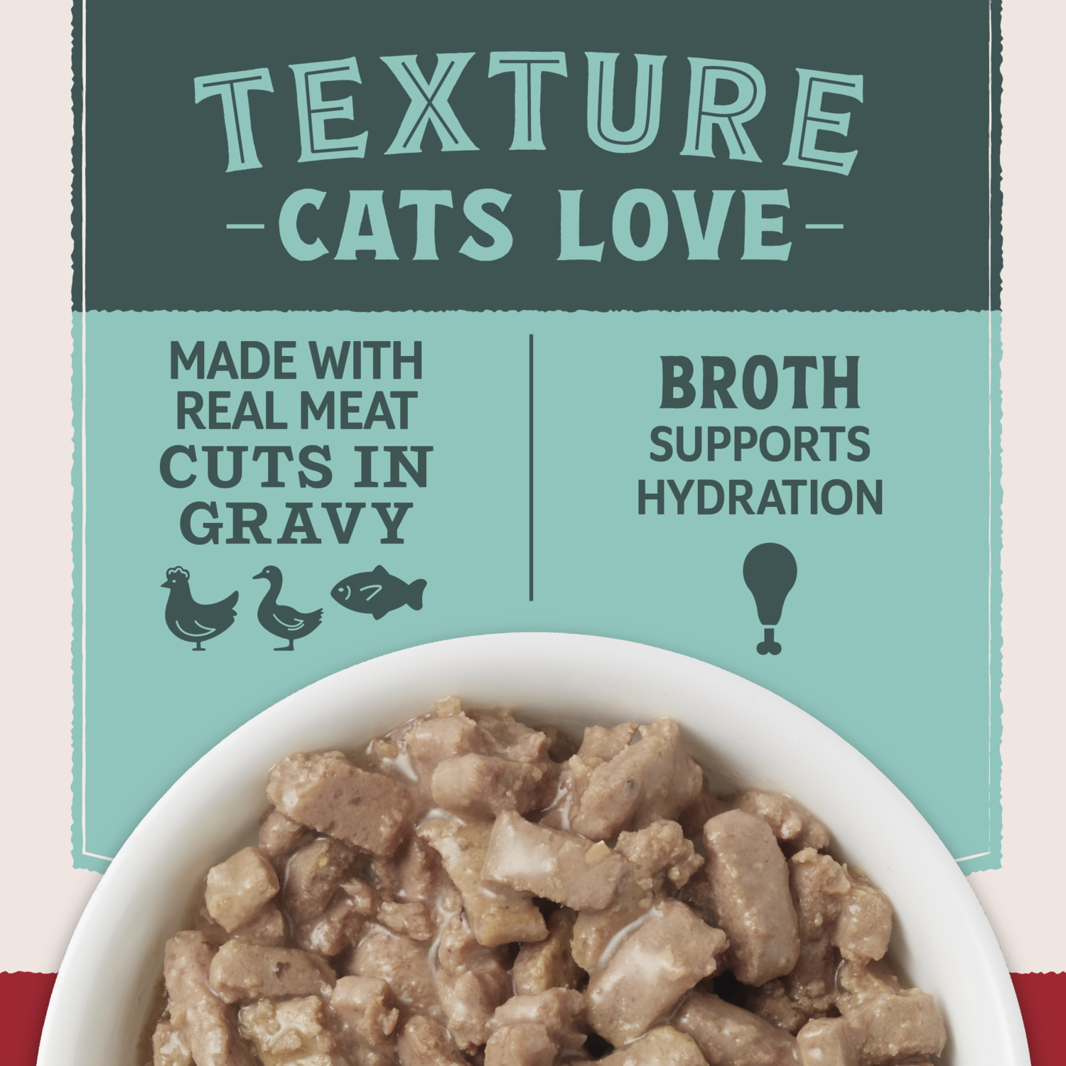 Natural Balance Ultra Protein Wet Cat Food, Cuts In Gravy Variety Pack &ndash; Chicken, Duck And Salmon, 2.7-Oz., Case Of 12