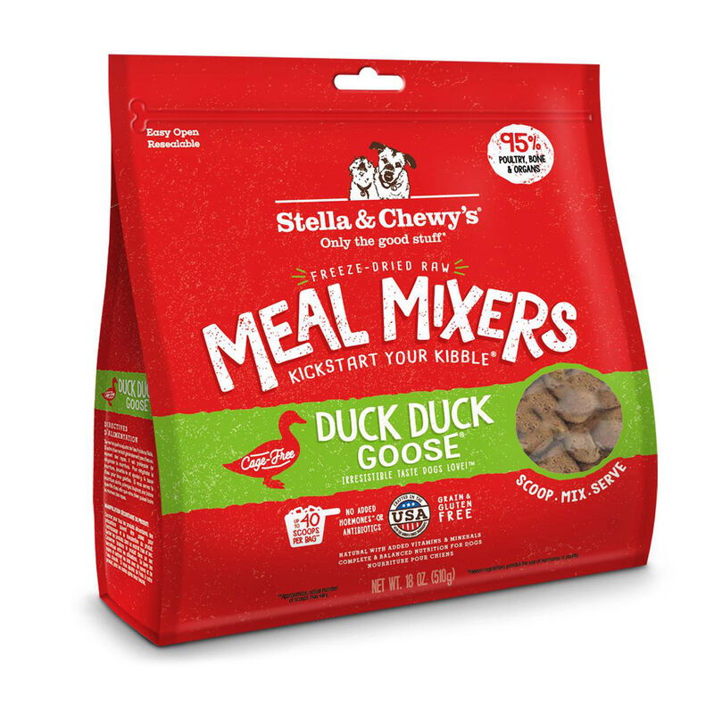 Freeze Dried Duck Duck Goose Meal Mixers Dog Food image number 2