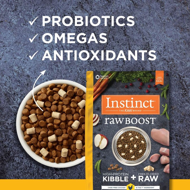 Instinct Raw Boost Grain Free Recipe With Real Chicken Dry Cat Food