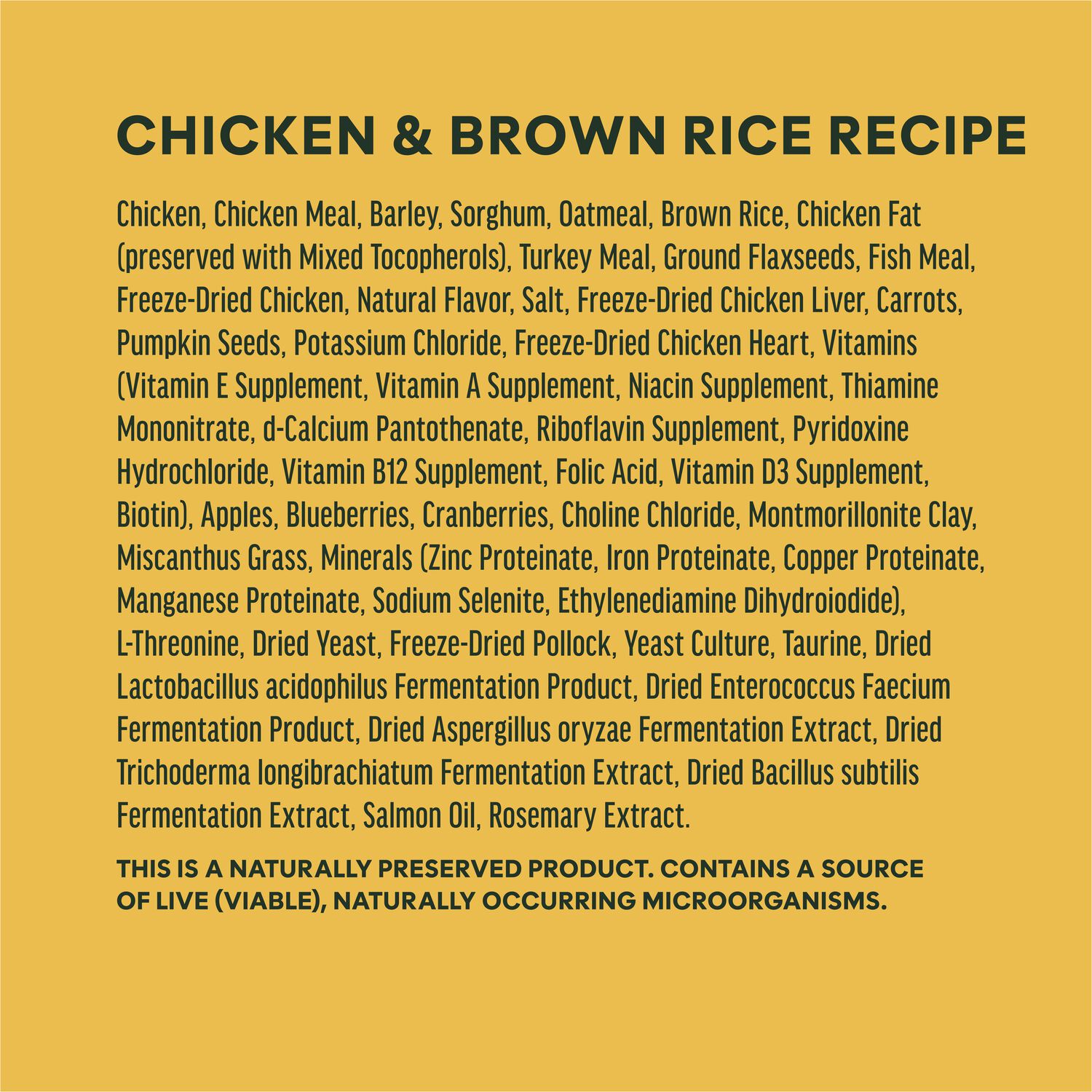 Instinct Raw Boost Whole Grain Real Chicken & Brown Rice Recipe Dry Dog Food, 20-Lb