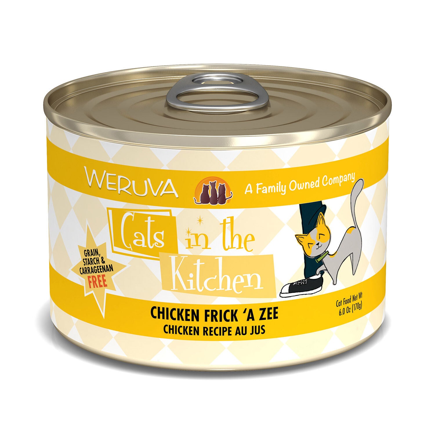 Weruva Cats In The Kitchen Chicken Frick 'A Zee Chicken Recipe Au Jus Cat Food