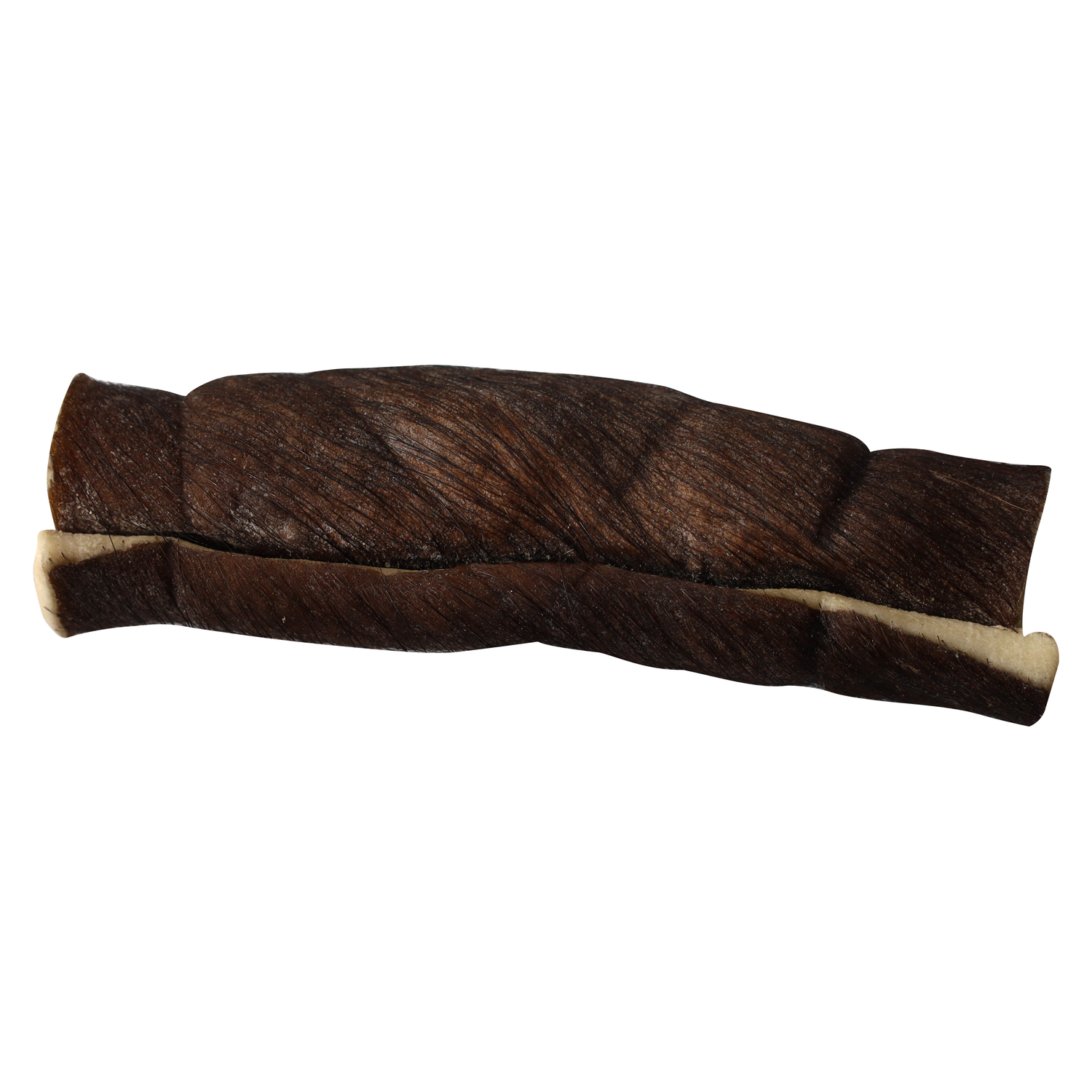 Qt Dog Water Buffalo Hide Roll With Hair Dog Treat, 1 Count