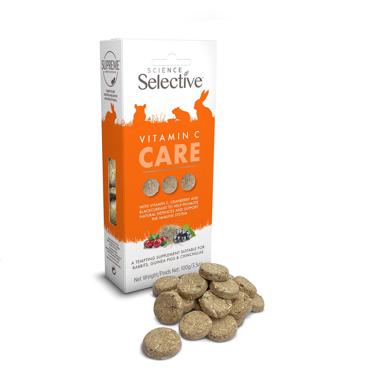 Science Selective Vitamin C Care Small Animal Supplement, 3.5Oz