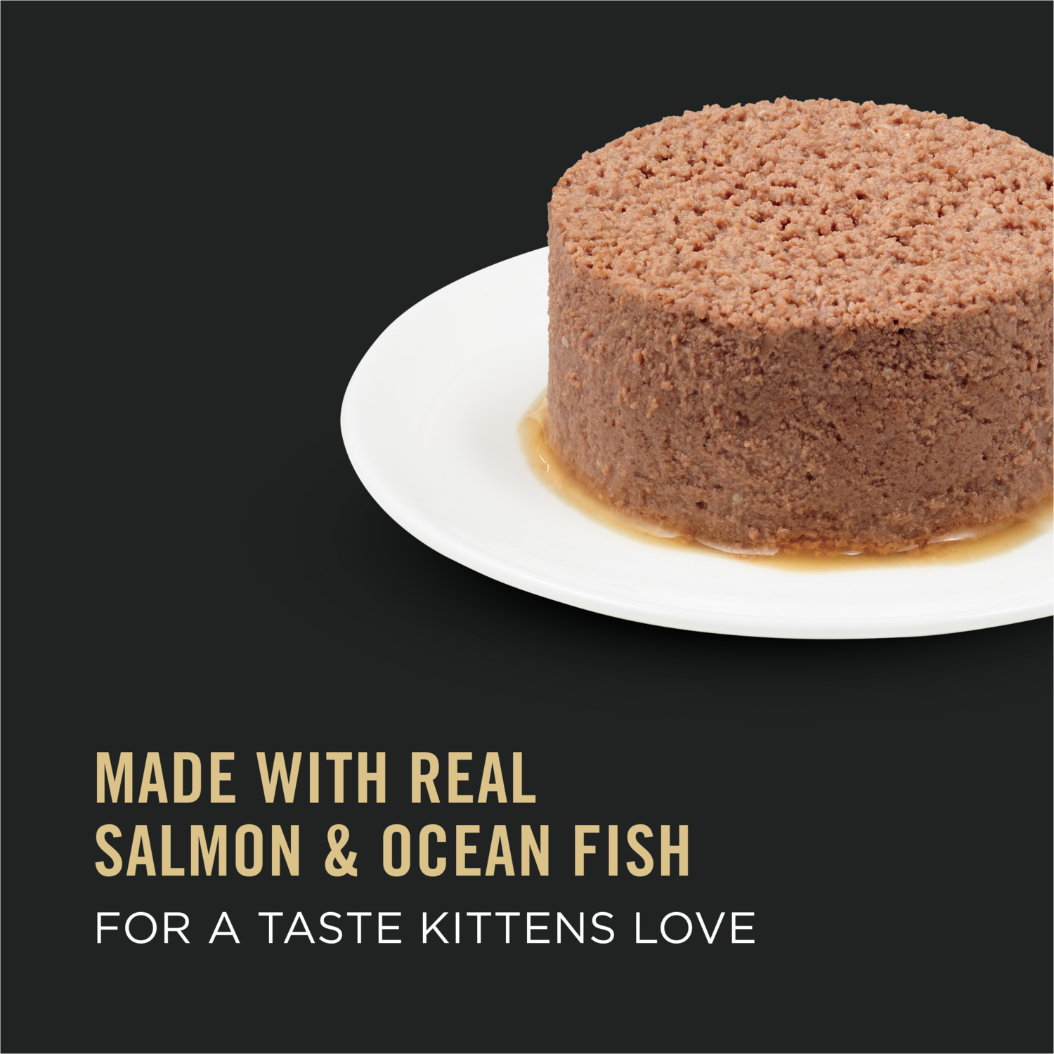 Purina Pro Plan Wet Kitten Food Pate, Salmon And Ocean Fish Entree, 3-Oz Can Pack Of 24