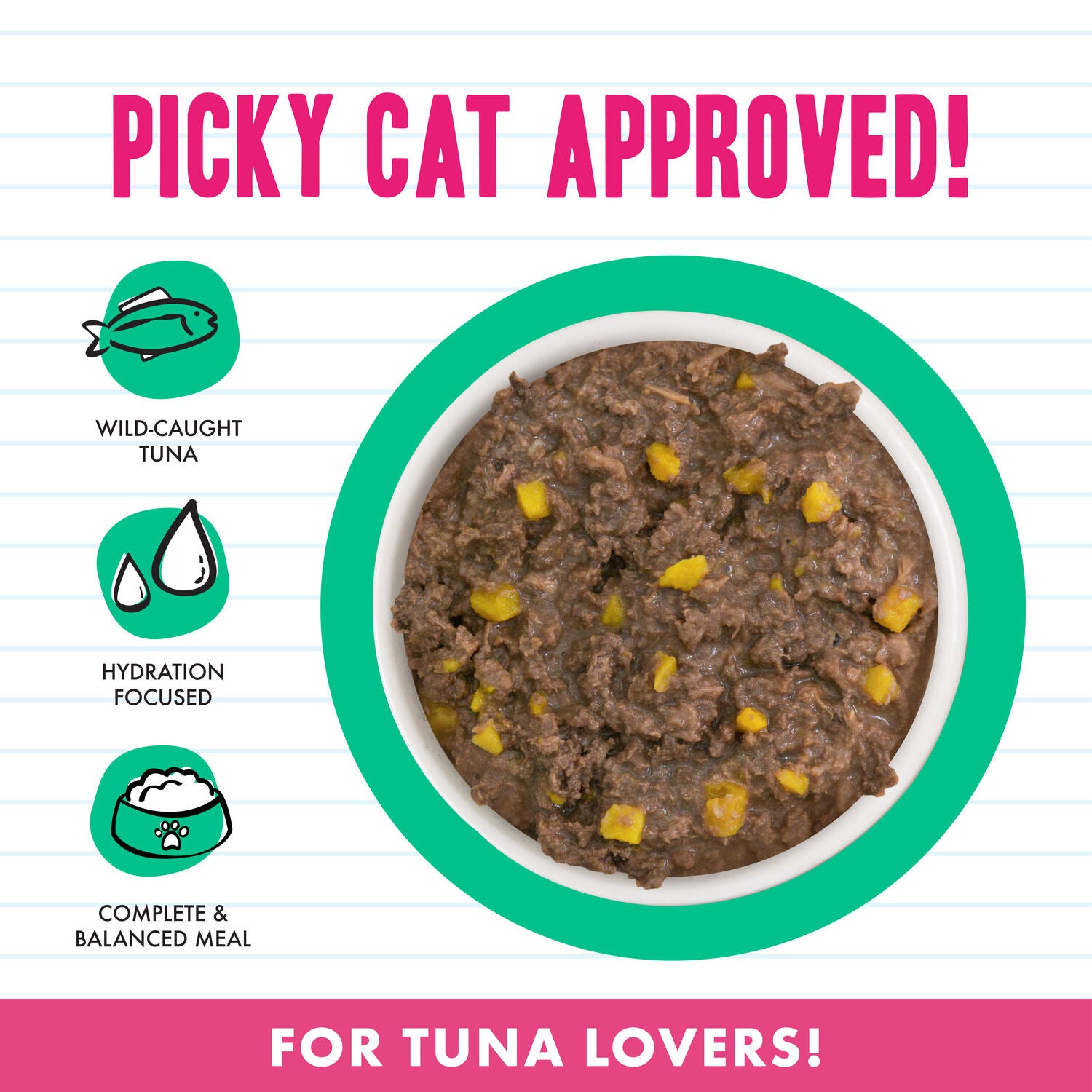 Weruva Bff Minced Tuna & Pumpkin Valentine Wet Cat Food, 5.5-Oz