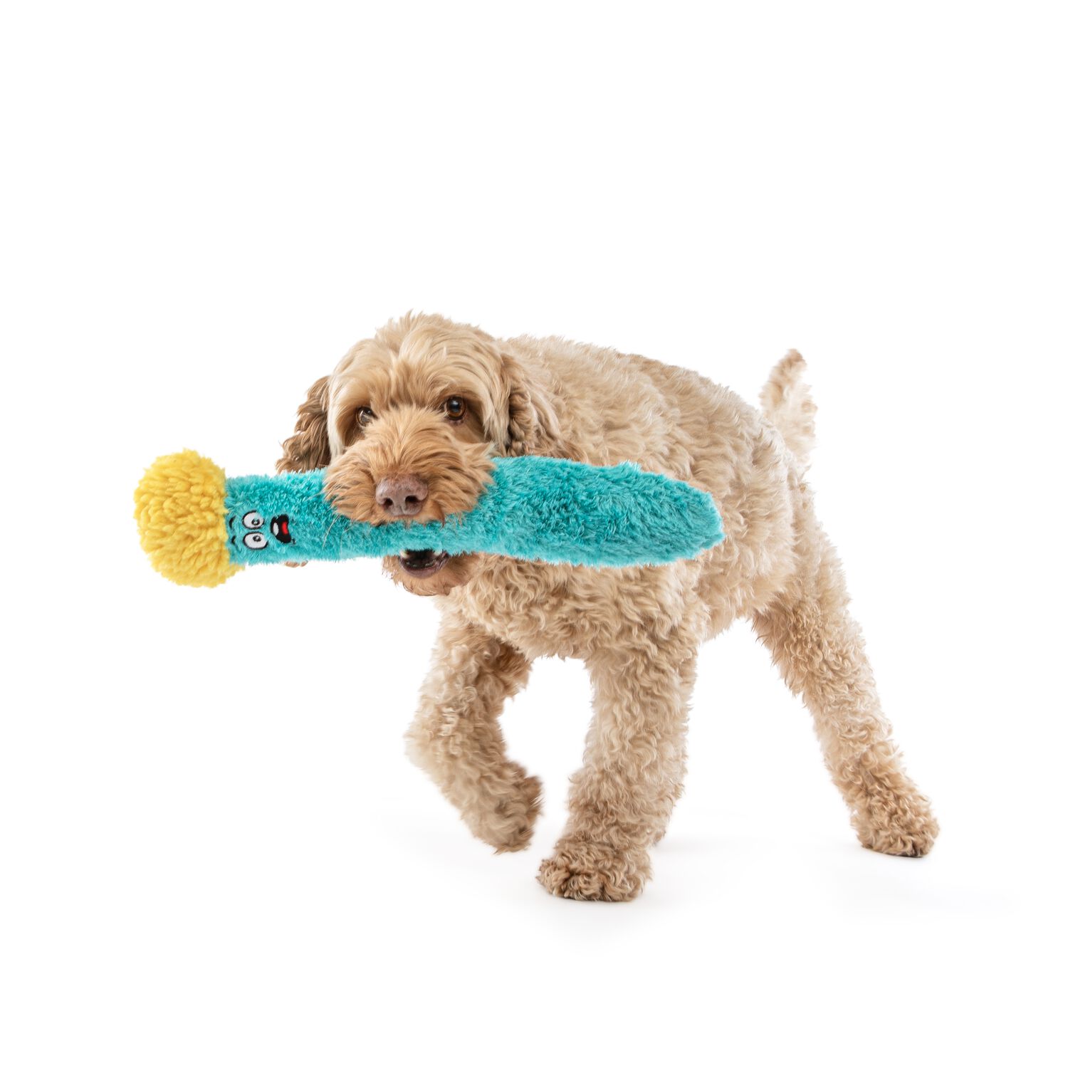 Guru Fry Guys Plush Crinkle & Squeak Dog Toy, 'Nancy' , 14"