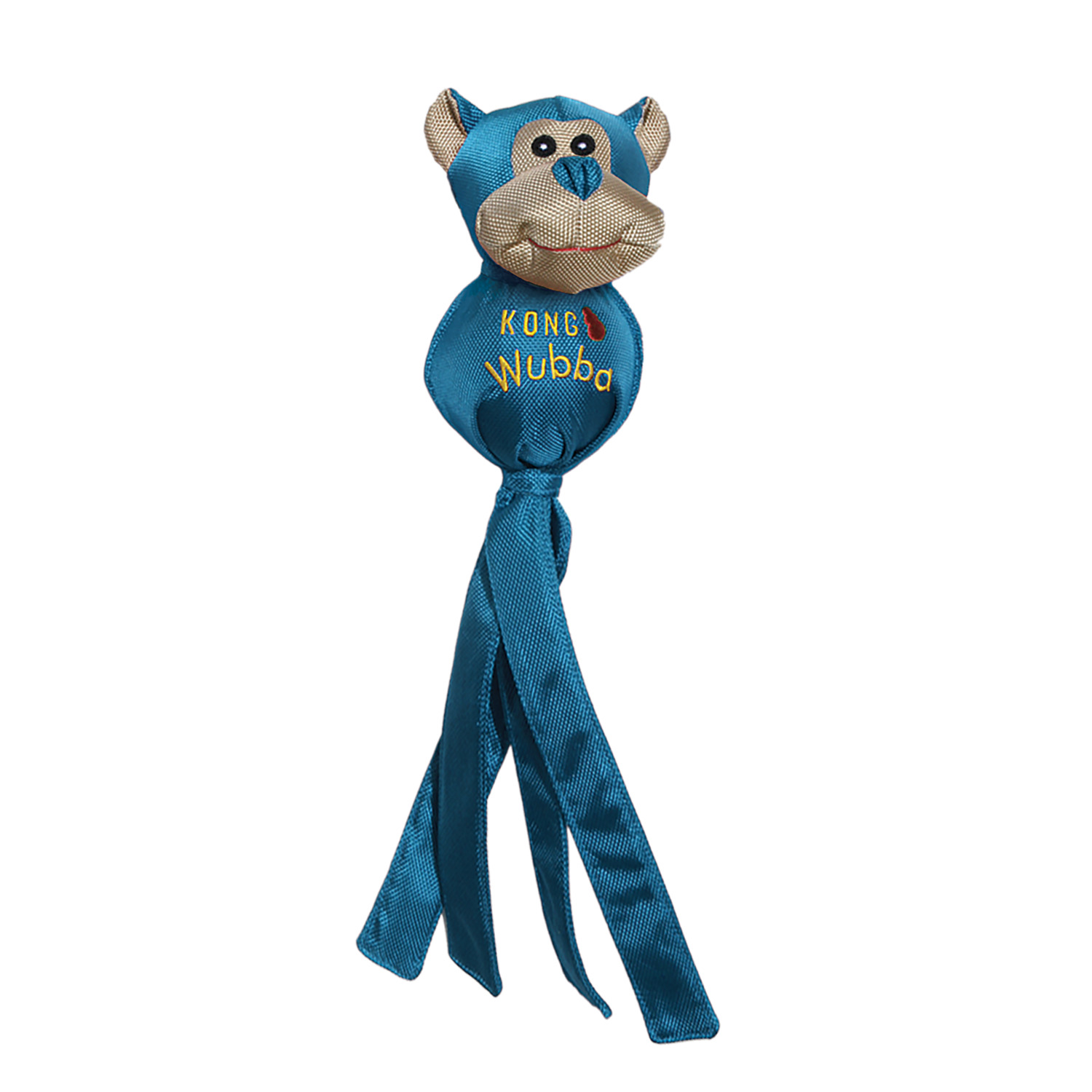 Kong Wubba&trade; Friends Ballistic Squeaky Durable Tug Dog Toy, Assorted Characters, 14"