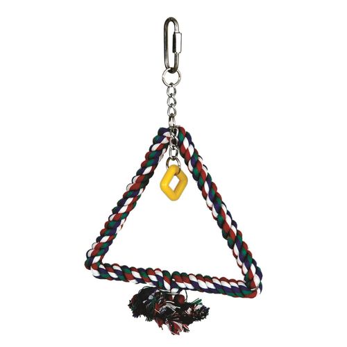 Small Triangle Cotton Swing For Birds