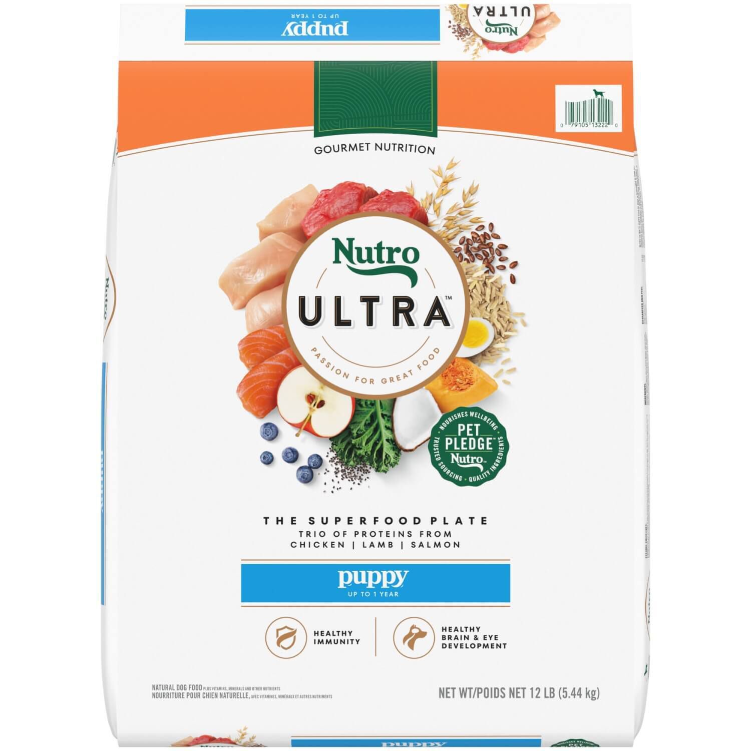 Nutro Puppy Superfood Dry Dog Food 12lb Pet Supermarket