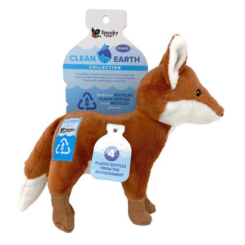 Clean Earth Plush Fox