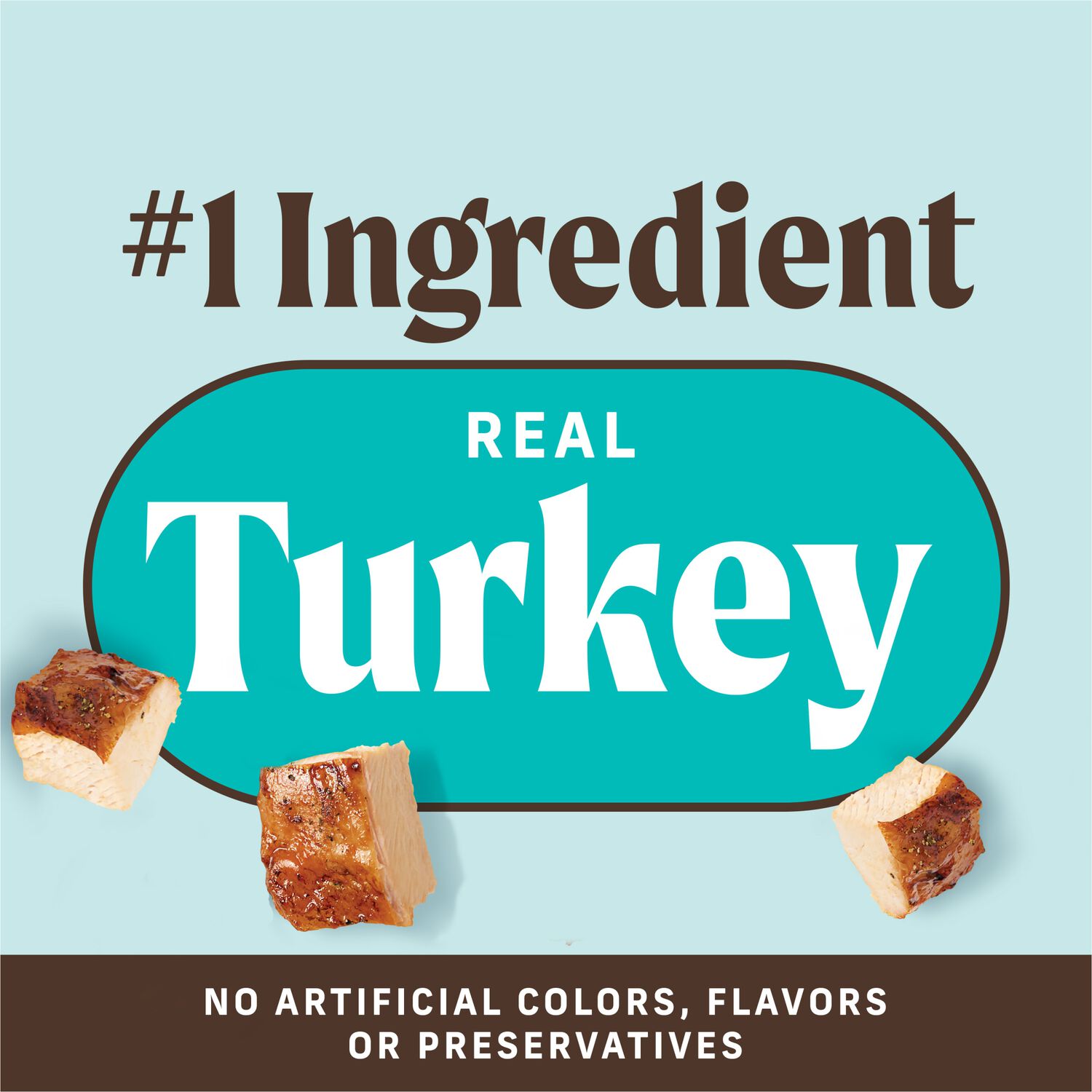 Merrick Power Bites Turducken Recipe Soft And Chewy  Dog Treats, 6-Oz Bag