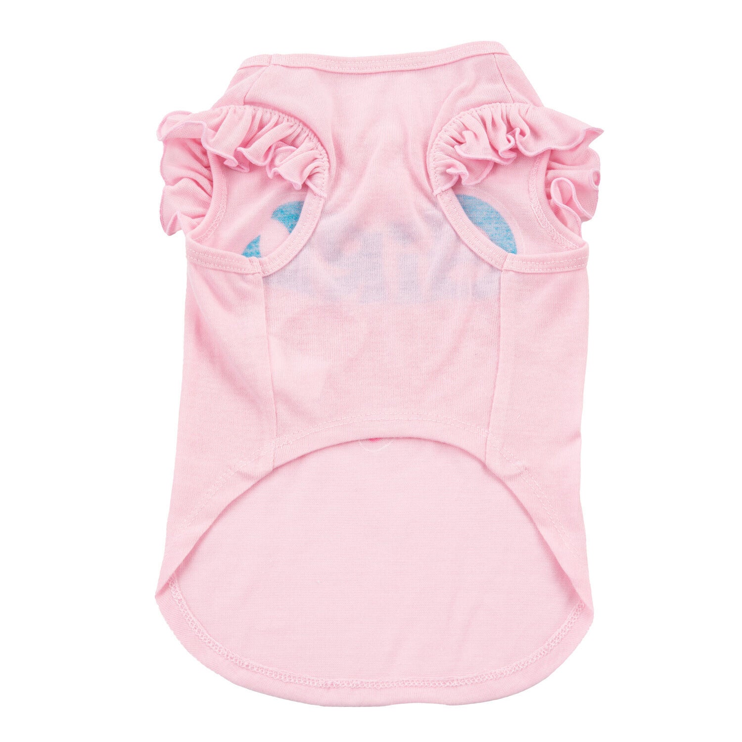 Simply Dog Girl Power Flutter Sleeve Dog Tank, Pink