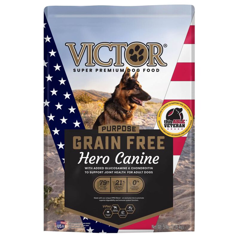 Victor Purpose Grain Free Hero Canine Dog Food image number 1