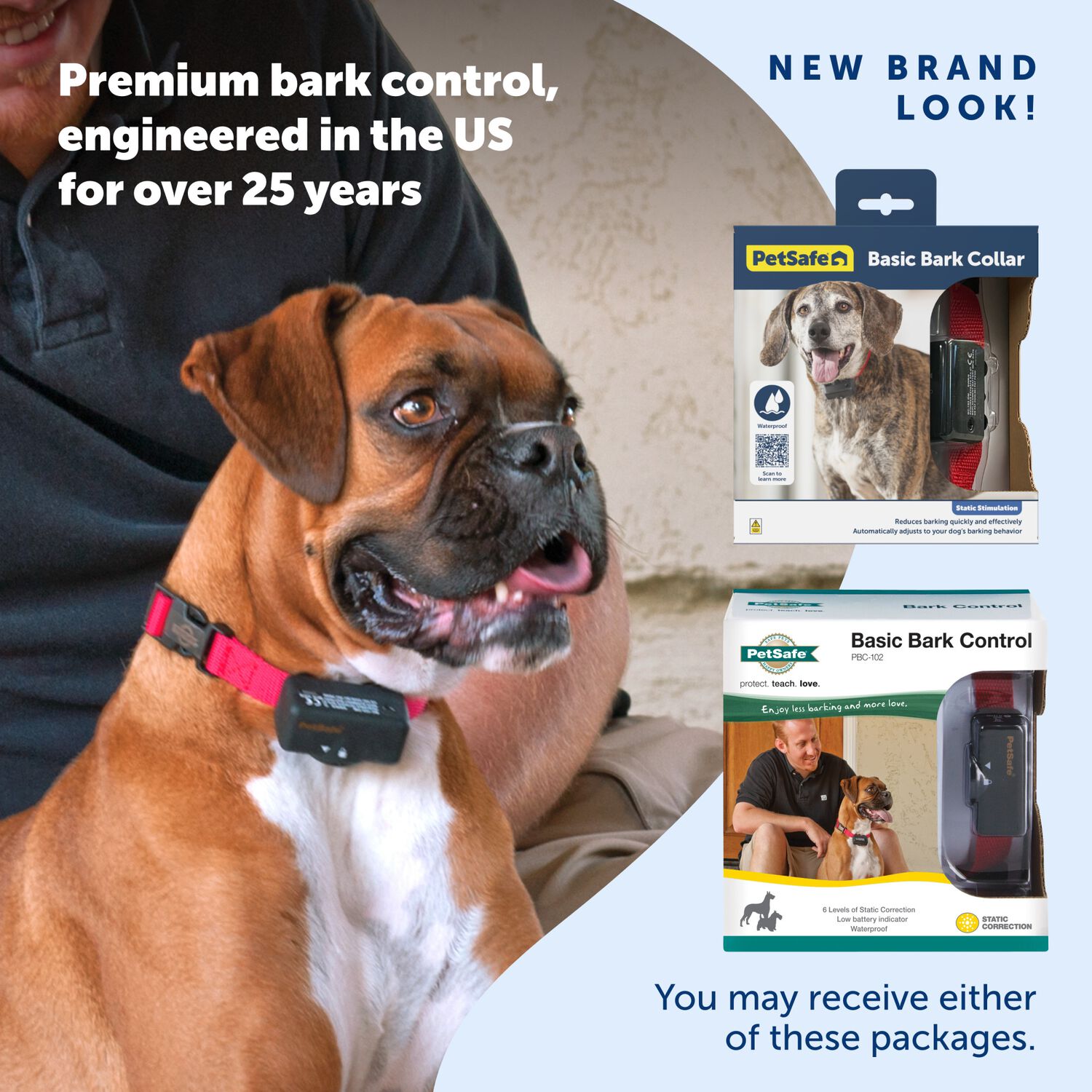 Petsafe Basic Bark Control Training Collar For Dogs, 8+ Lbs
