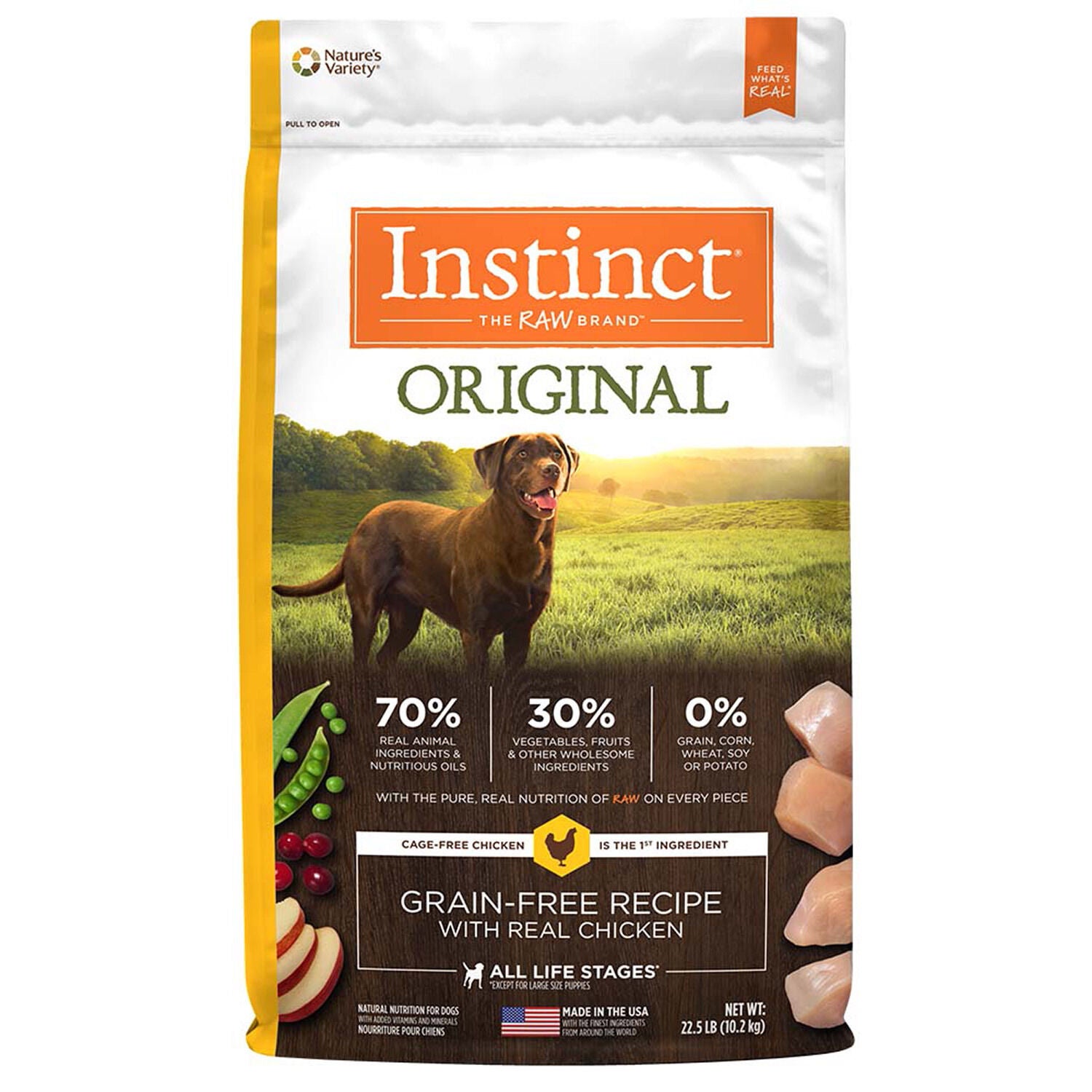 Instinct Grain Free Chicken Dog Food 22.5lb Pet Supermarket