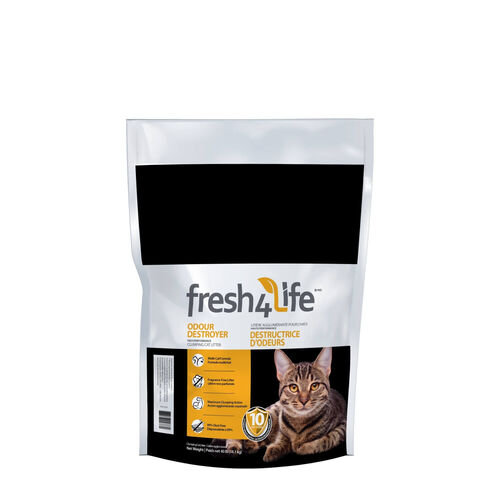 Fresh 4 Life Odor Destroyer Clumping Cat Litter
