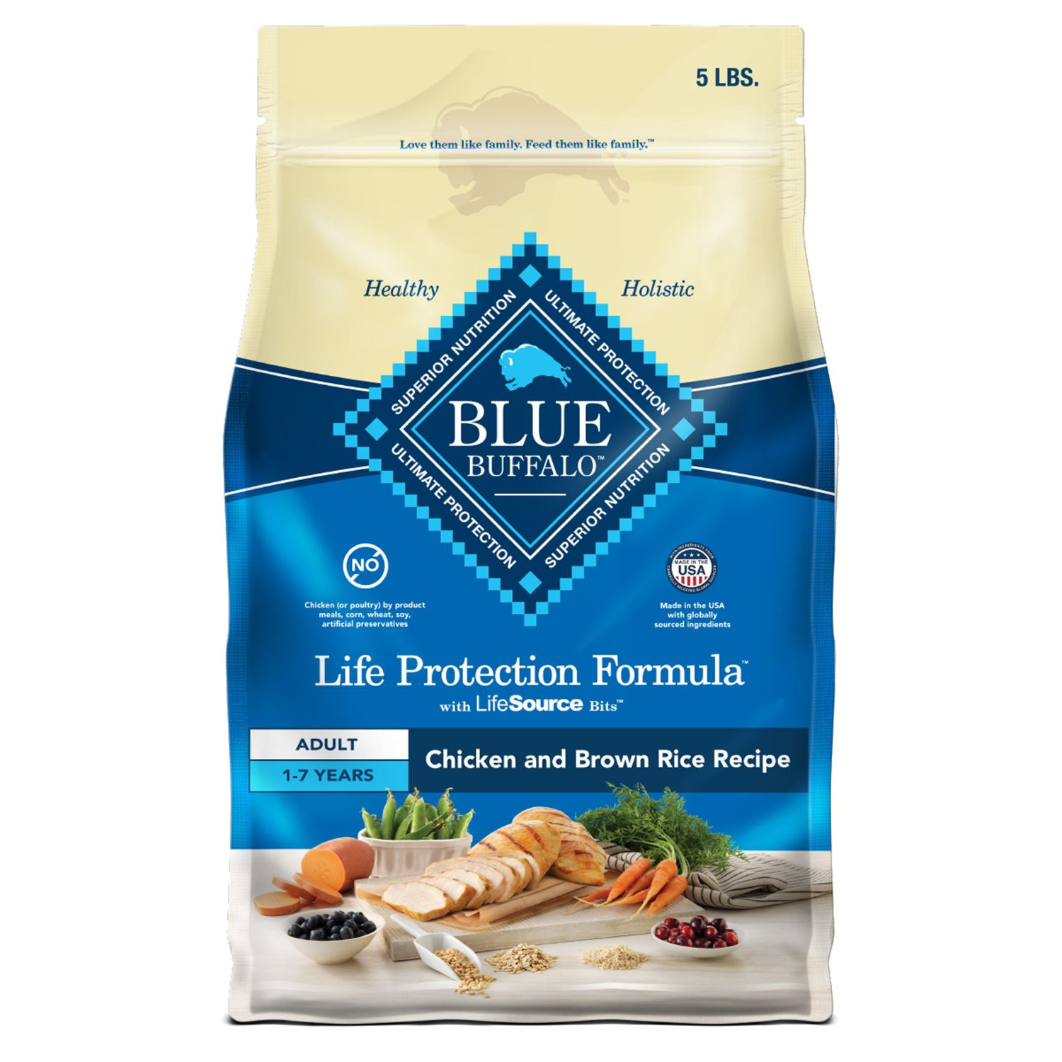Blue Buffalo Life Protection Chicken & Brown Rice Adult Dry Dog Food