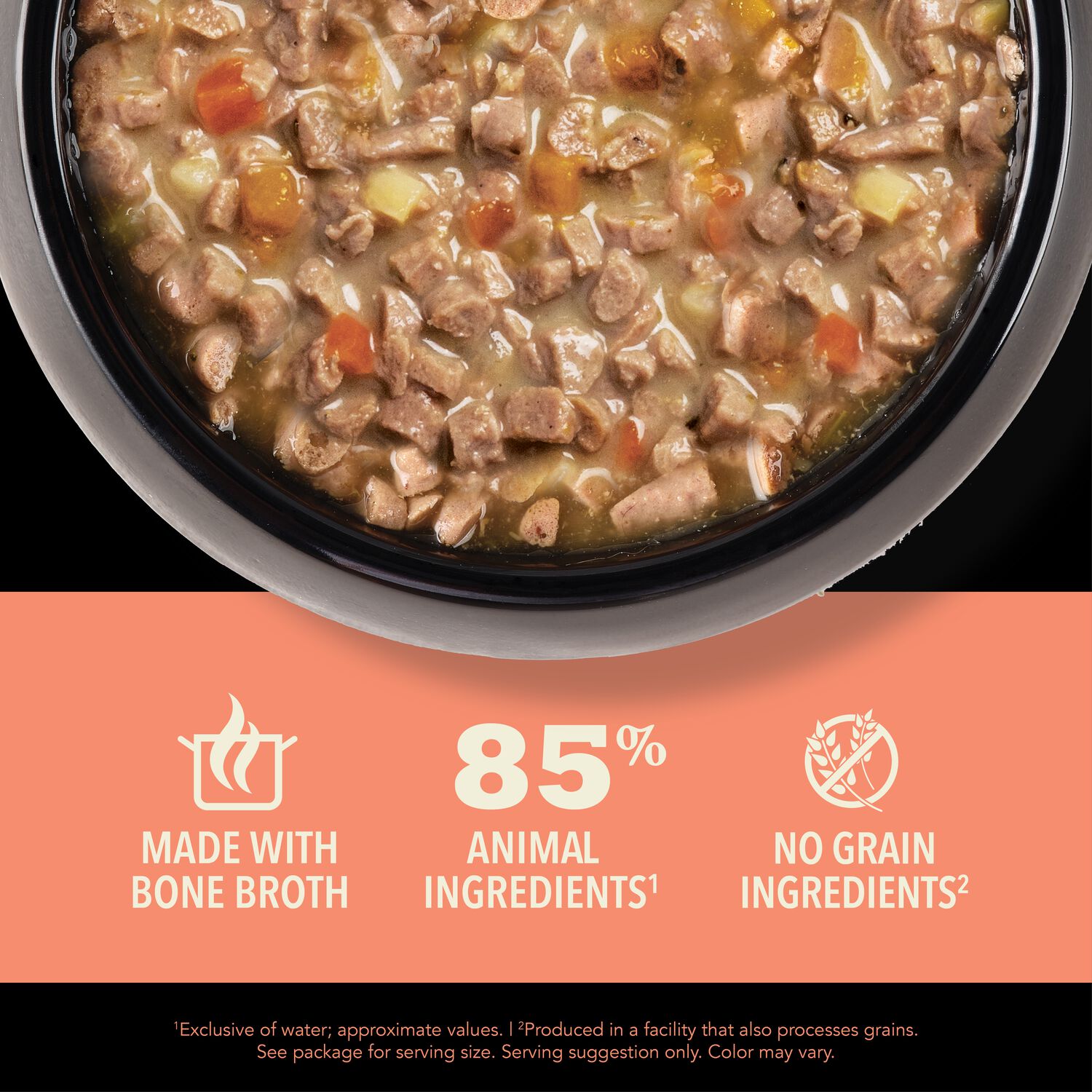 Acana Chunks In Broth Wet Cat Food, Salmon & Chicken Recipe, 3-Oz