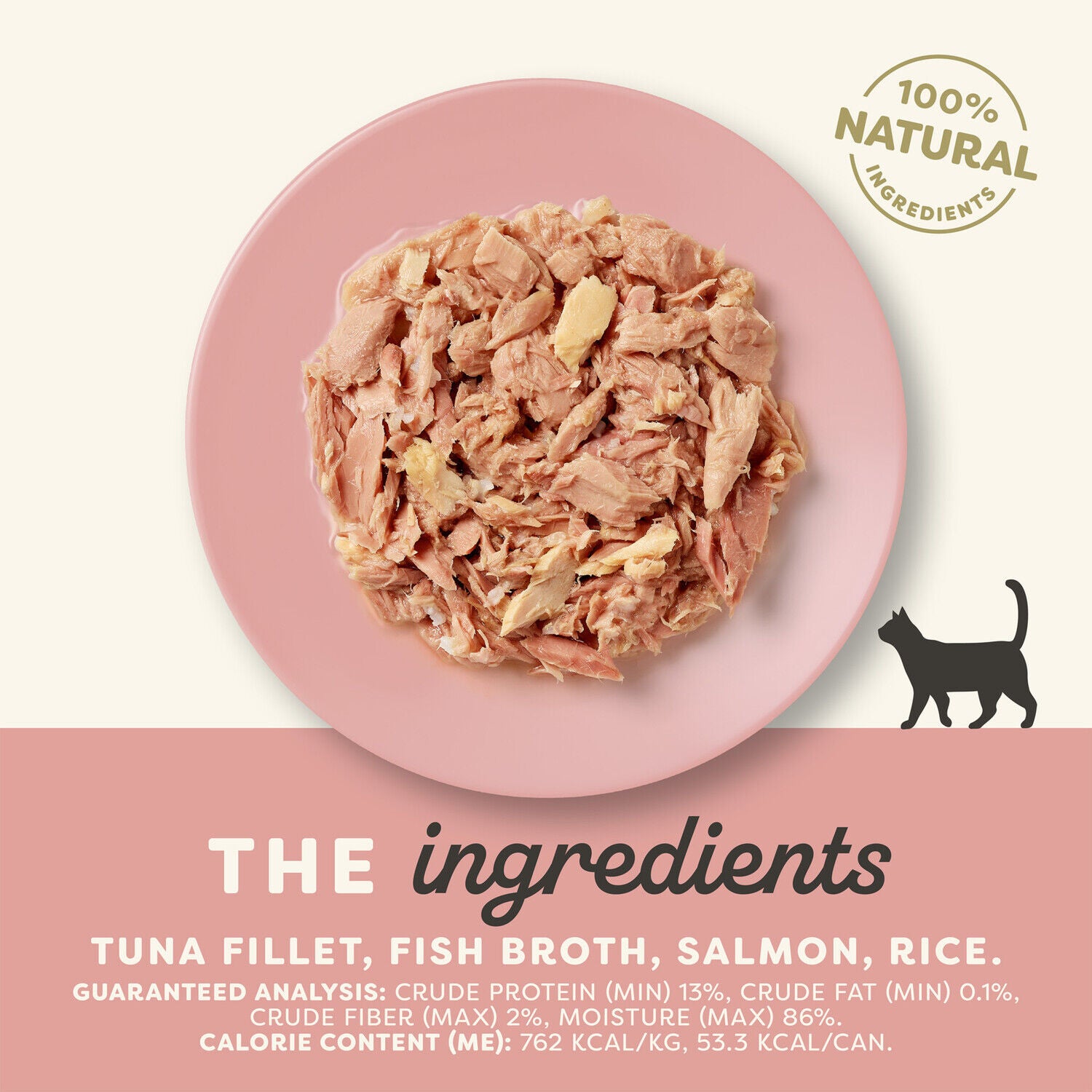 Applaws&trade; Natural Adult Wet Cat Food, Tuna With Salmon In Broth, 2.47-Oz