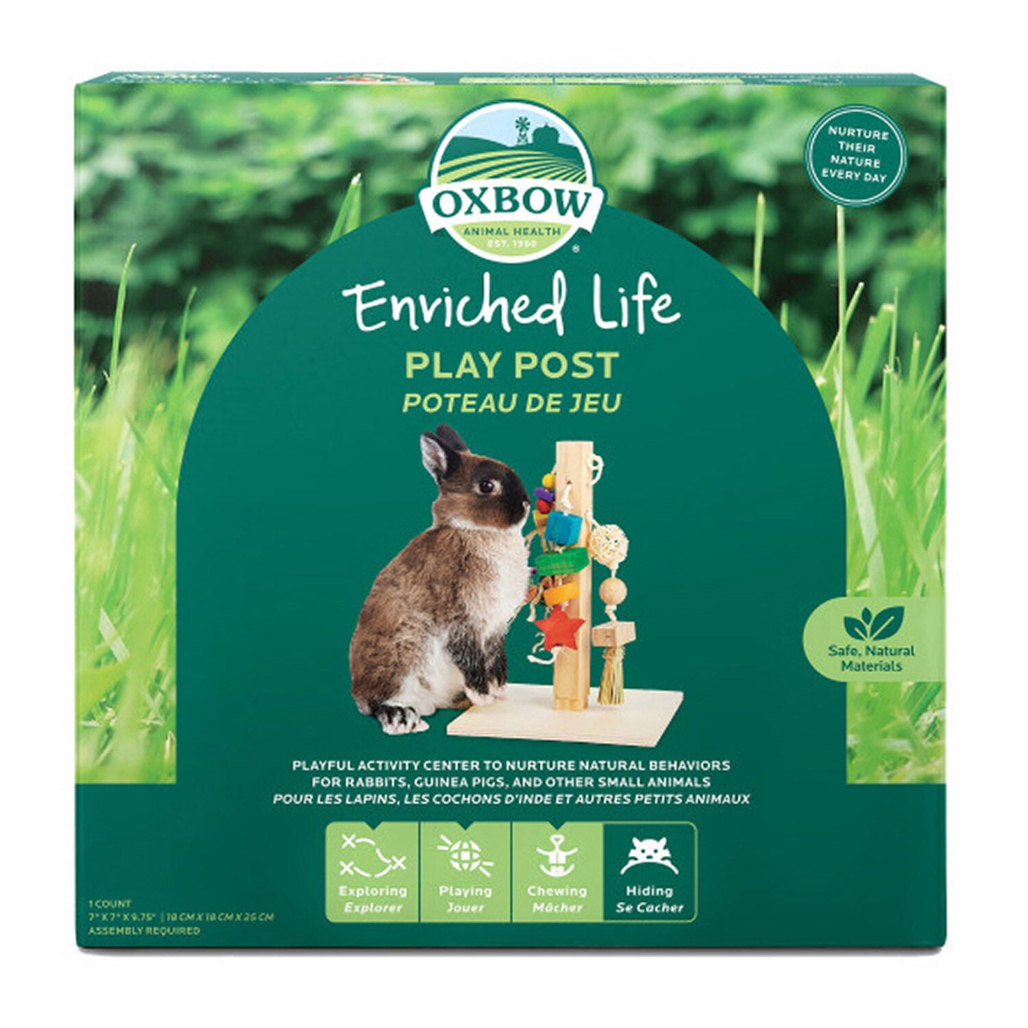 Oxbow Enriched Life Play Post Toy For Small Animals