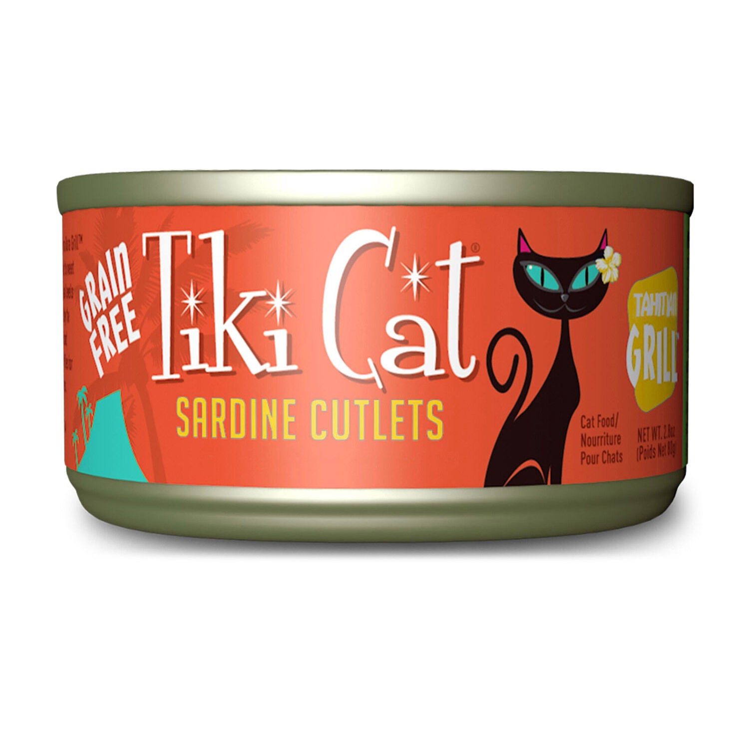 Tiki Cat Tahitian Grill Sardine Cutlets Cat Food