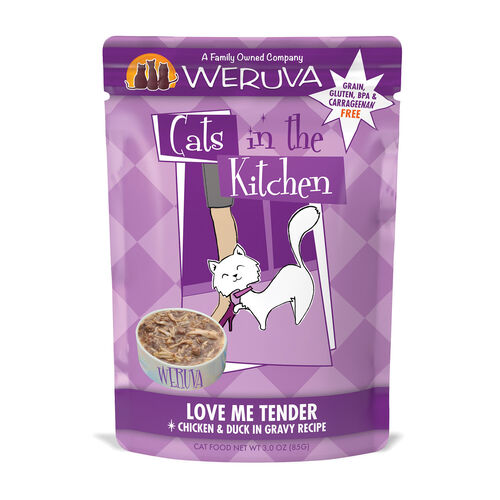 Cats In The Kitchen Love Me Tender Chicken & Duck In Gravy Cat Food
