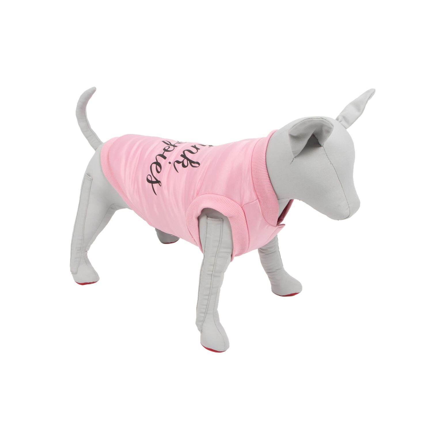 Aristopet Pink Puppies Ribbed Trim Dog Jacket, Pink, Extra Small