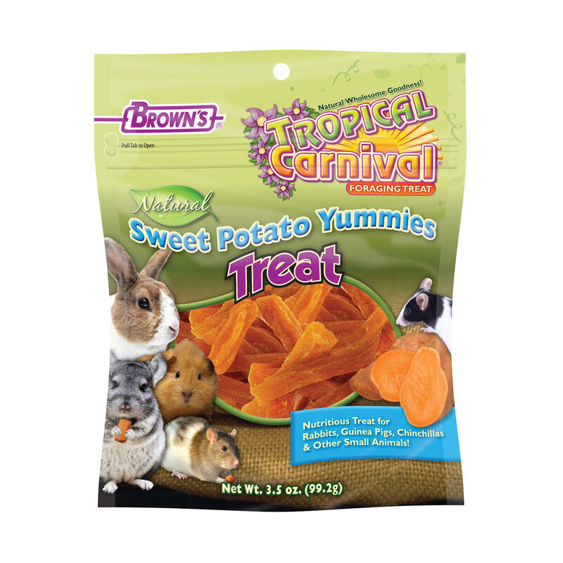 Natural Sweet Potato Yummies Small Animal Treat image number 1