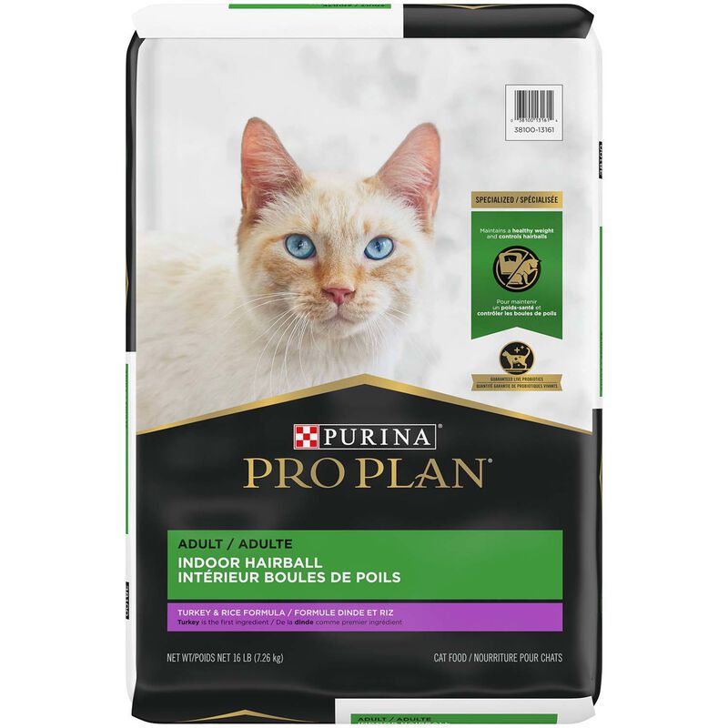 Purina Pro Plan Focus Adult Indoor Care Turkey & Rice Formula Cat Food image number 8