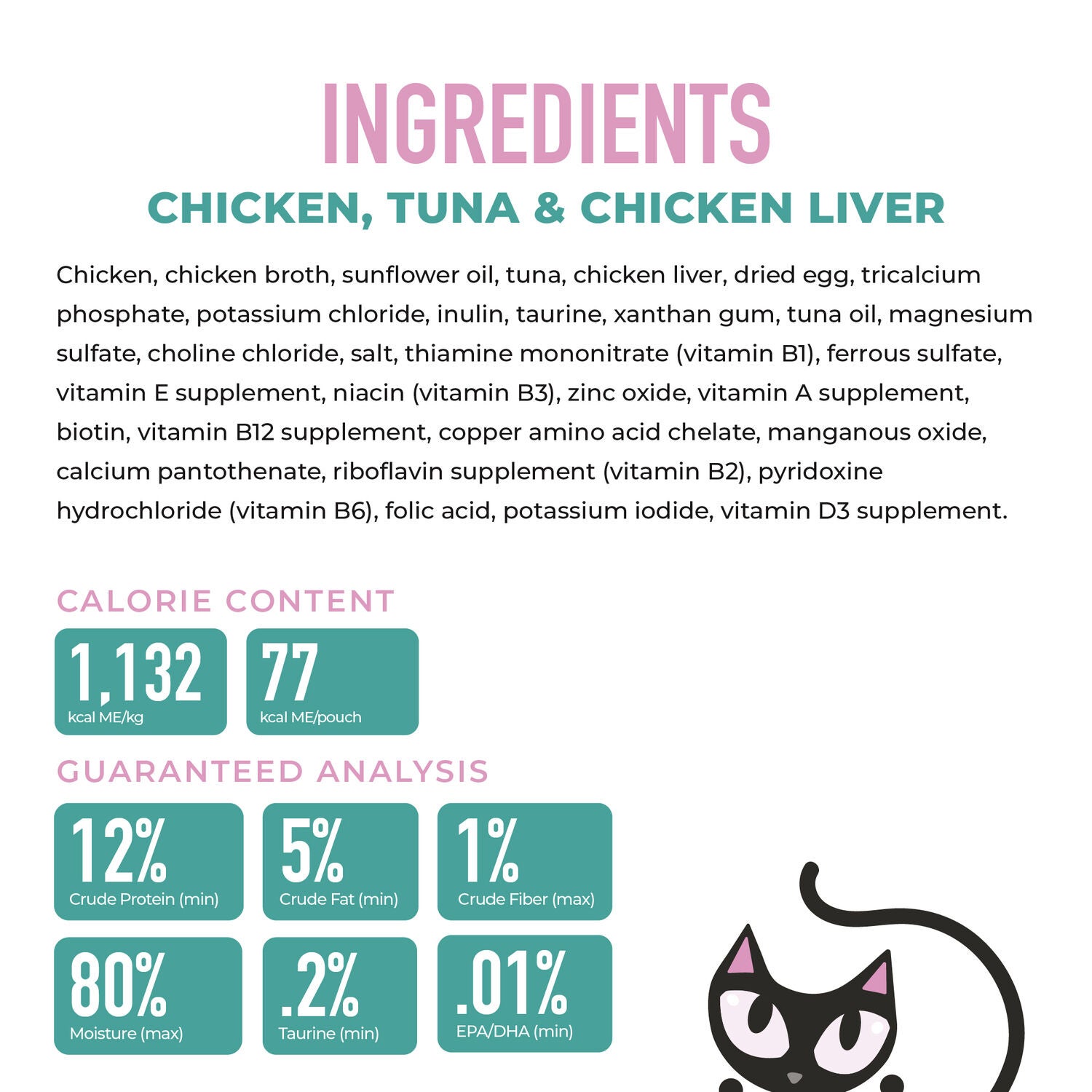 Tiki Cat Baby Mousse Wet Cat Food, Chicken, Tuna & Chicken Liver, 2.4-Oz Pouch Pack Of 12