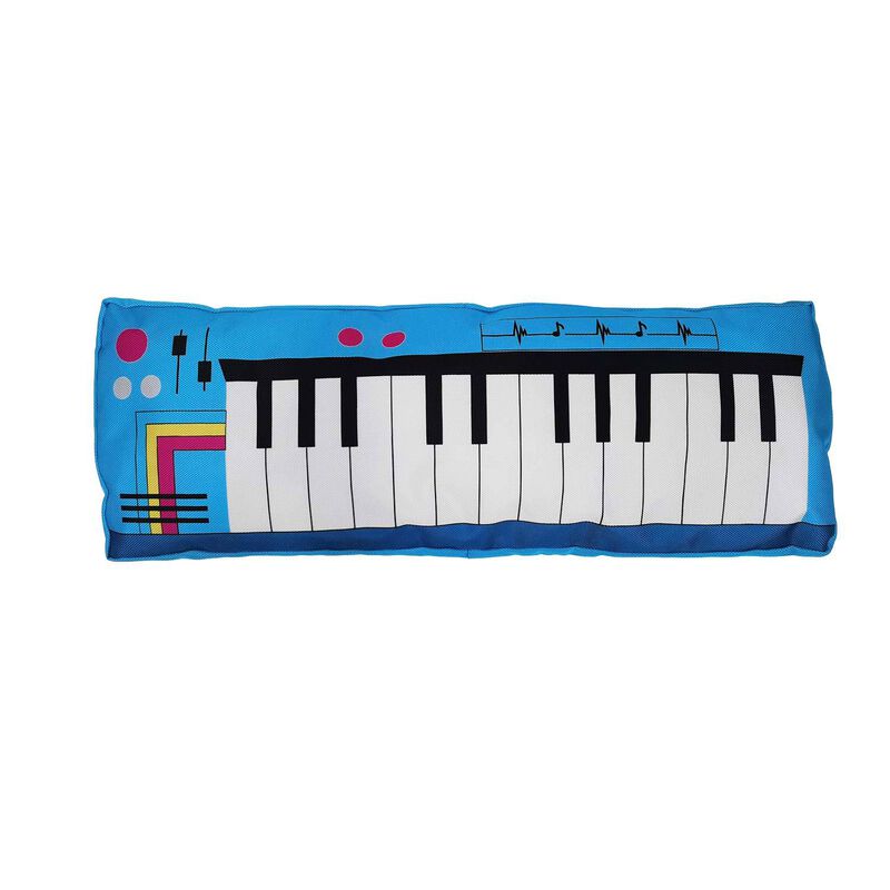 Rockin’ Keyboard Squeaker Mat 24 Inch Dog Toy image number 1