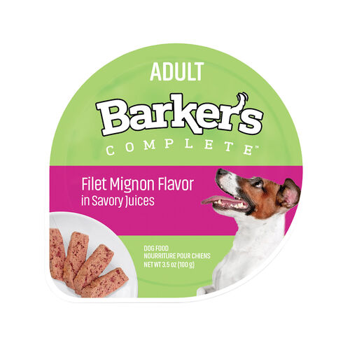 Adult Filet Mignon Flavor In Savory Juices Dog Food